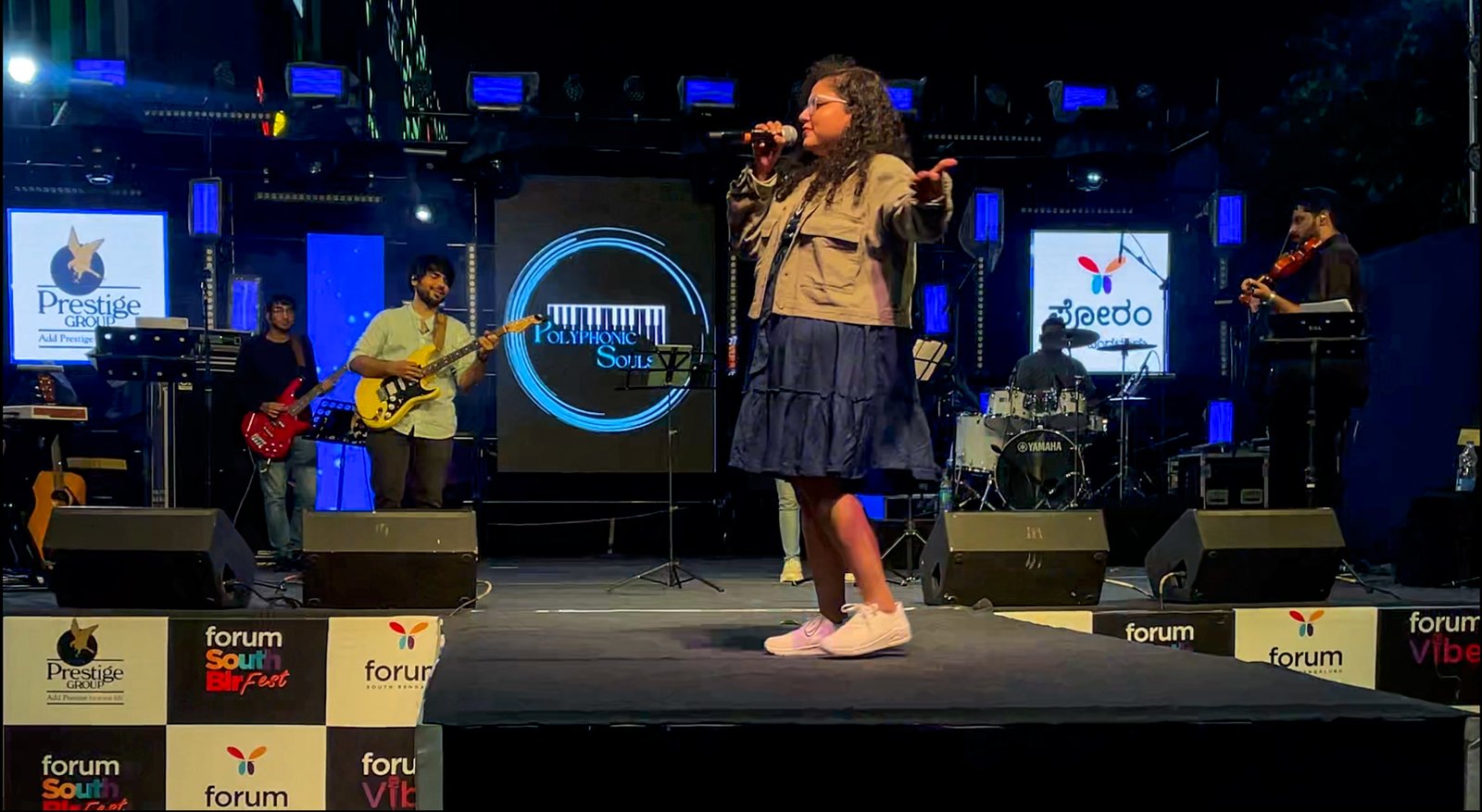 Festival outdoor performance